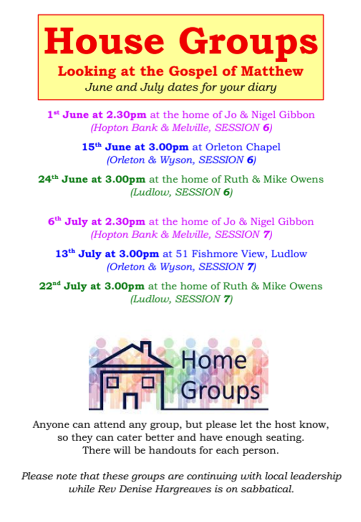 House Groups Poster 4