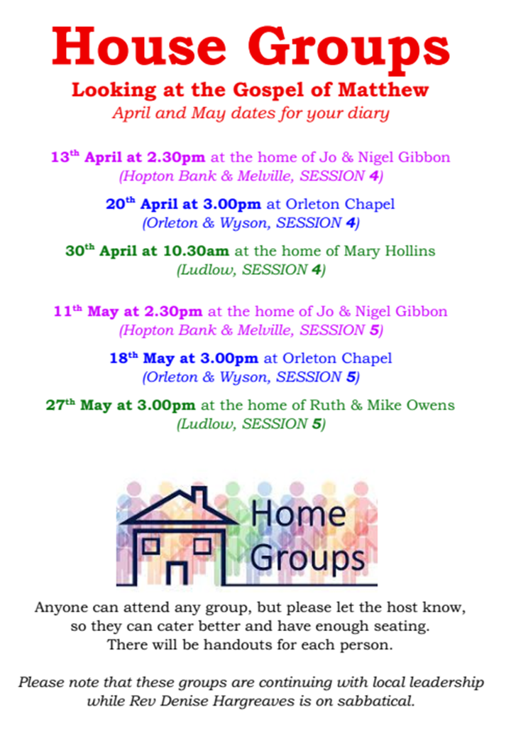 House groups 3